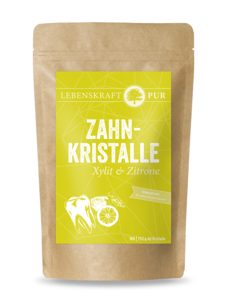 Bio Zahnkristalle Xylit & Zitrone