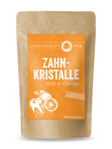 Bio Zahnkristalle Xylit & Orange
